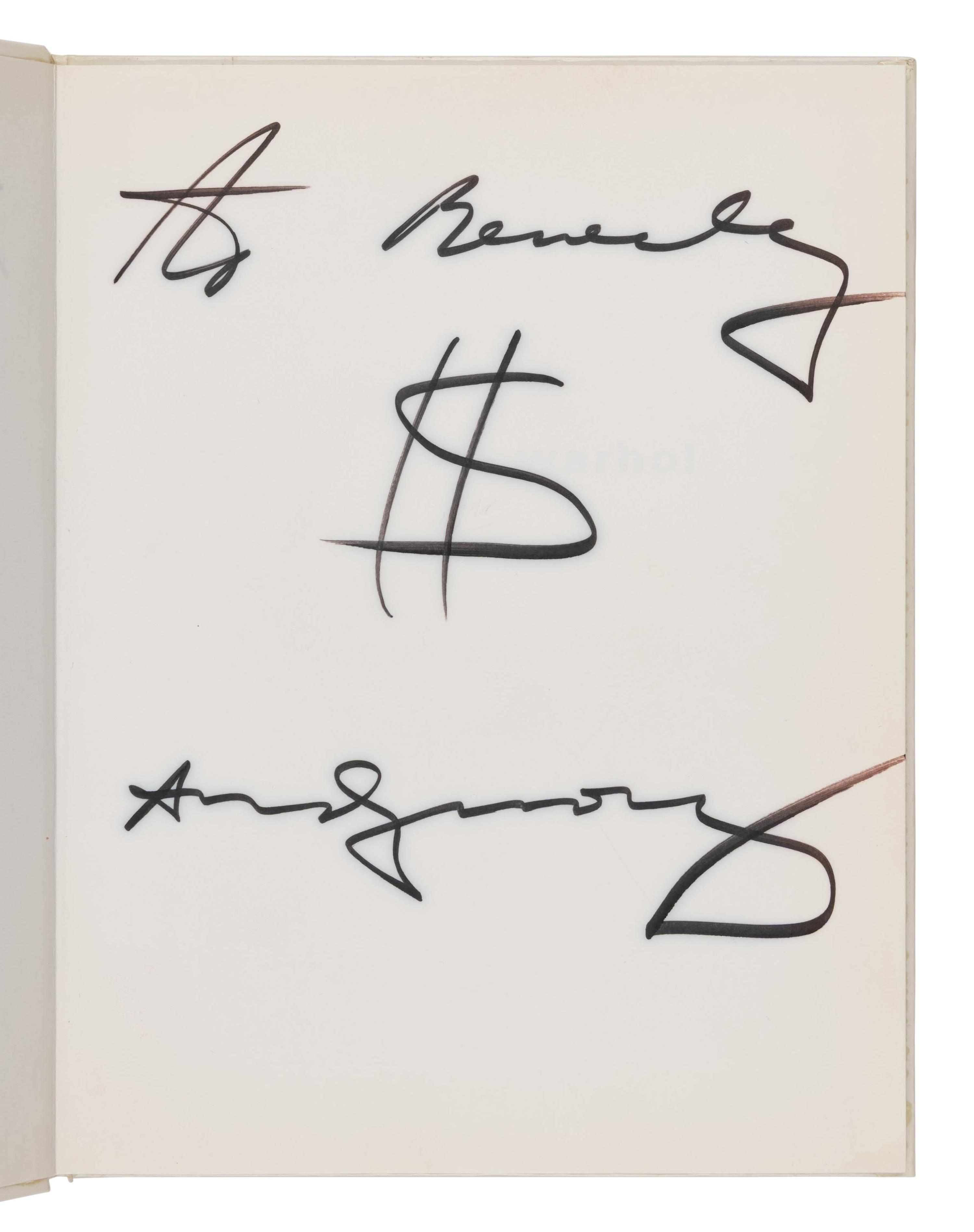 [Warhol, Andy (1928-1987)]. Hahn, Otto (1829-1996). Warhol . Paris: Fernand Hazan, 1972.