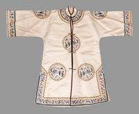 Four Chinese and Japanese Silk Robes
