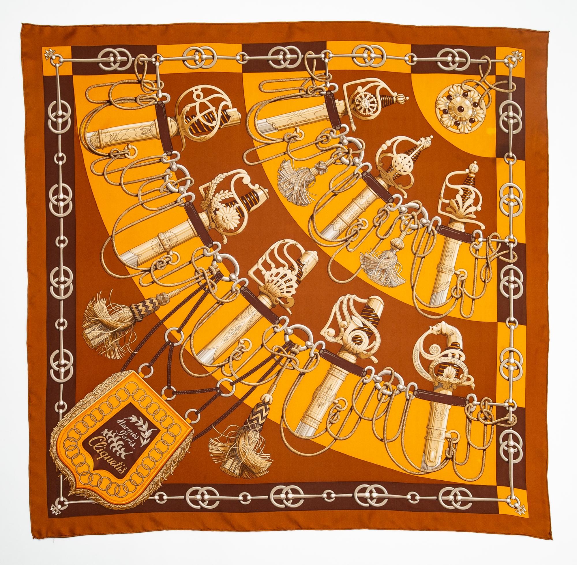 An Hermès 90cm Silk Scarf, 36" x 36".
