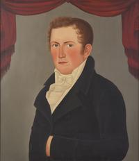 Attributed to John Tolman / The Burpee-Conant Limner (1777-1863), A Gentleman from Hartford