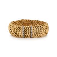 GOLD AND DIAMOND BRACELET