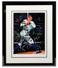 A 1995 Babe Ruth LeRoy Neiman Signed Serigraph,