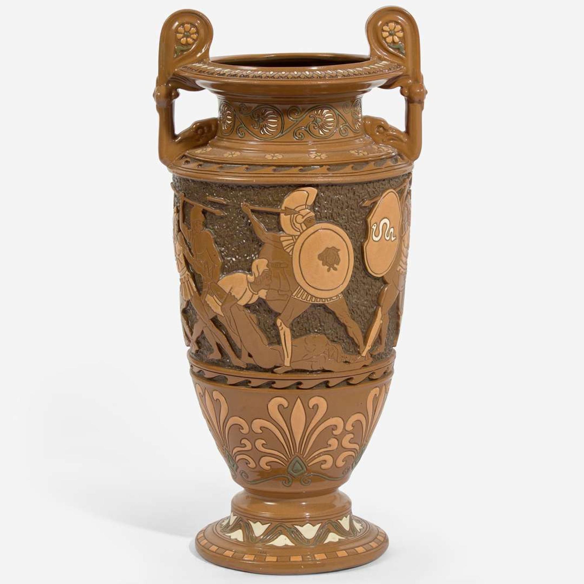 Roseville Pottery (American, active 1890-1954) Rare Della Robbia Krater, USA, circa 1910