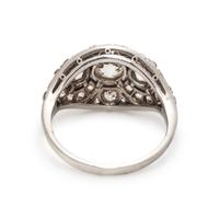 ART DECO, DIAMOND RING