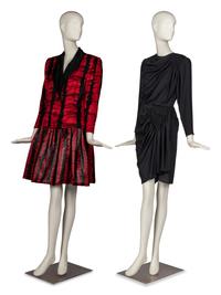 Galanos Ensemble and Dress, 1980s