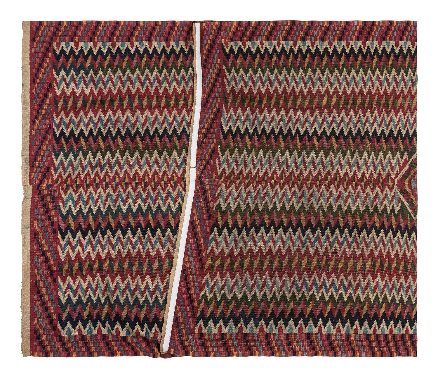 Mexican Late Classic Saltillo Serape