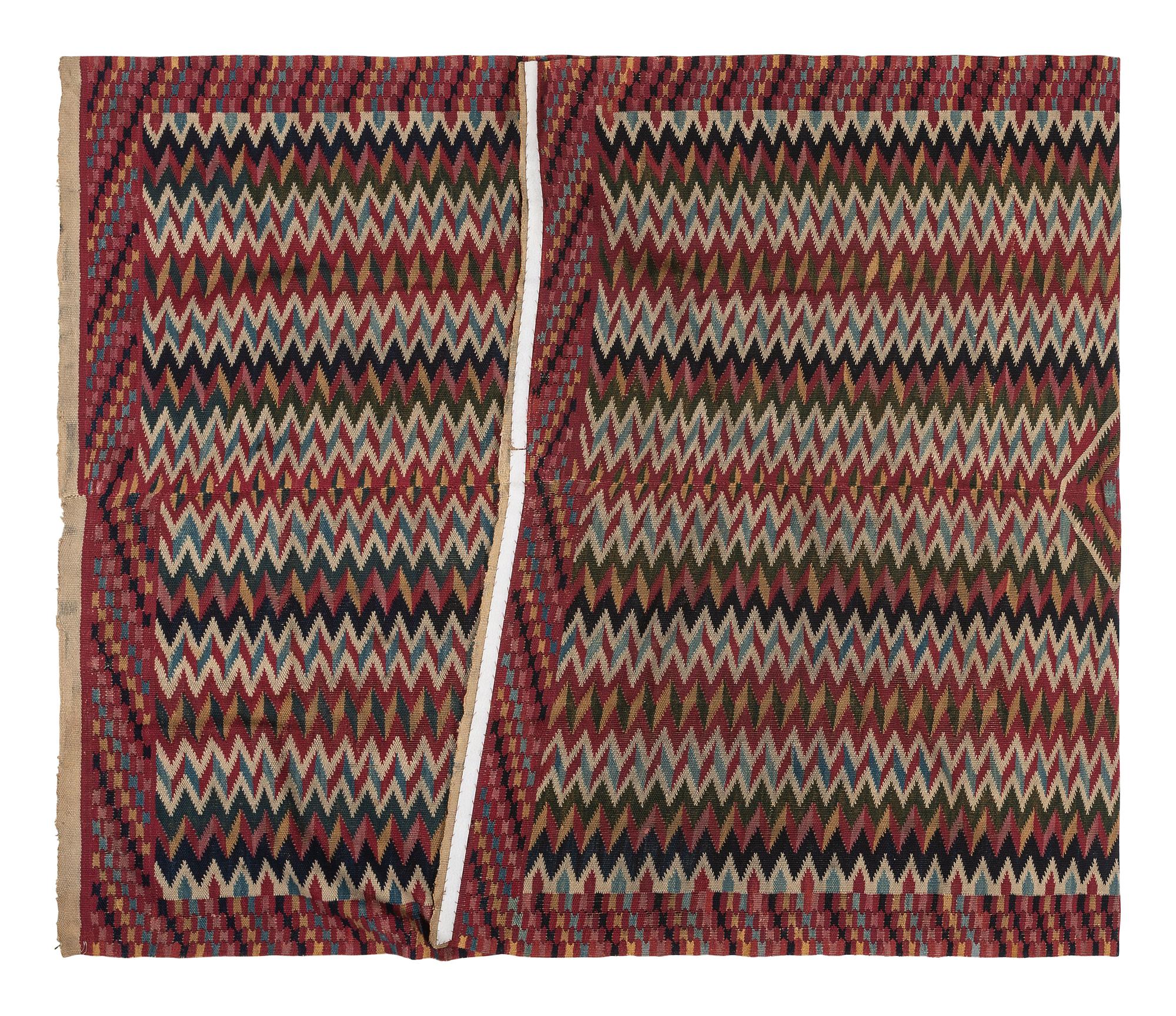 Mexican Late Classic Saltillo Serape