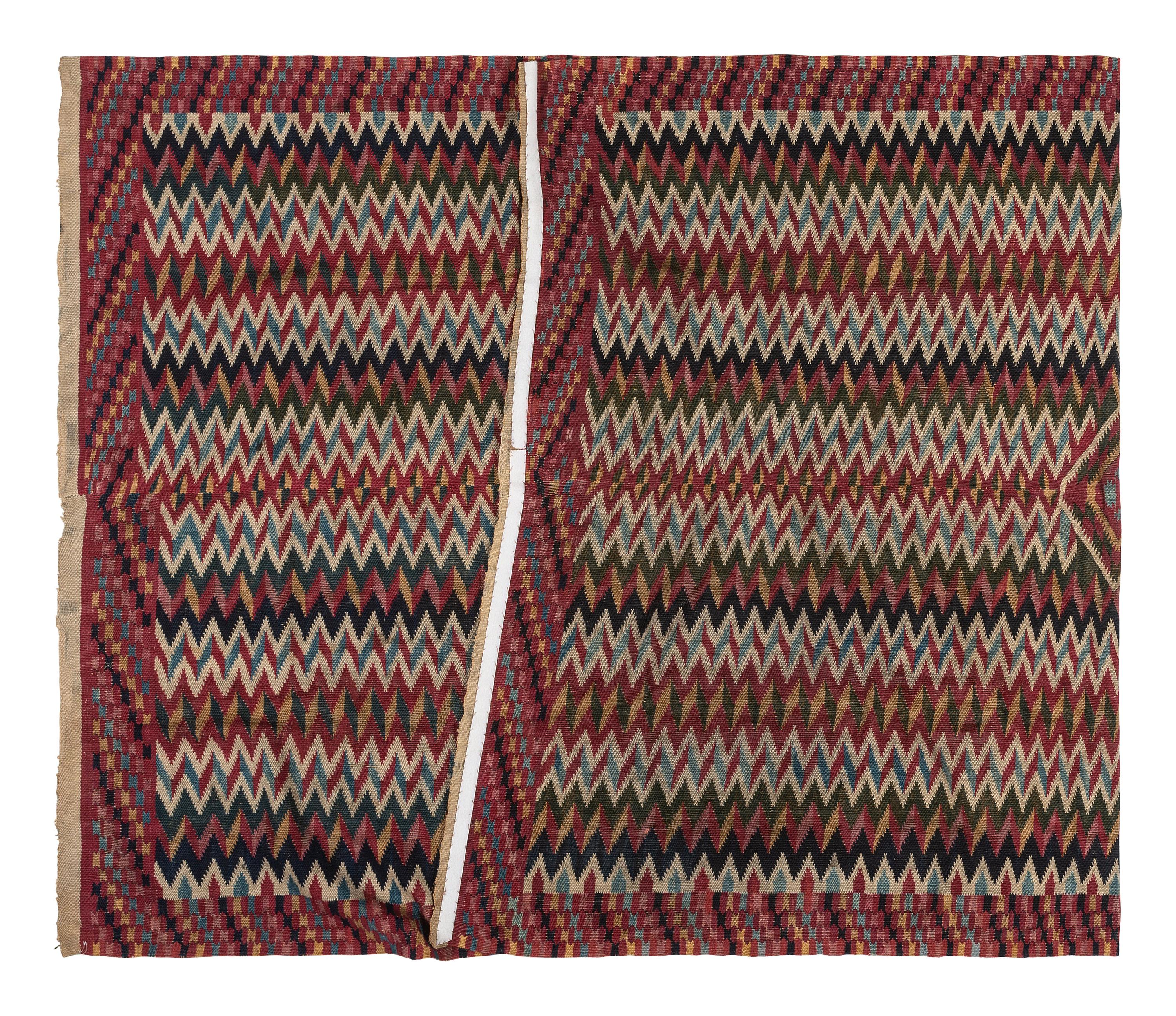 Mexican Late Classic Saltillo Serape