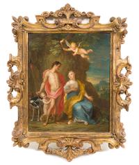 Balthasar Beschey, (Netherlands, 1708-1776), Venus and Adonis
