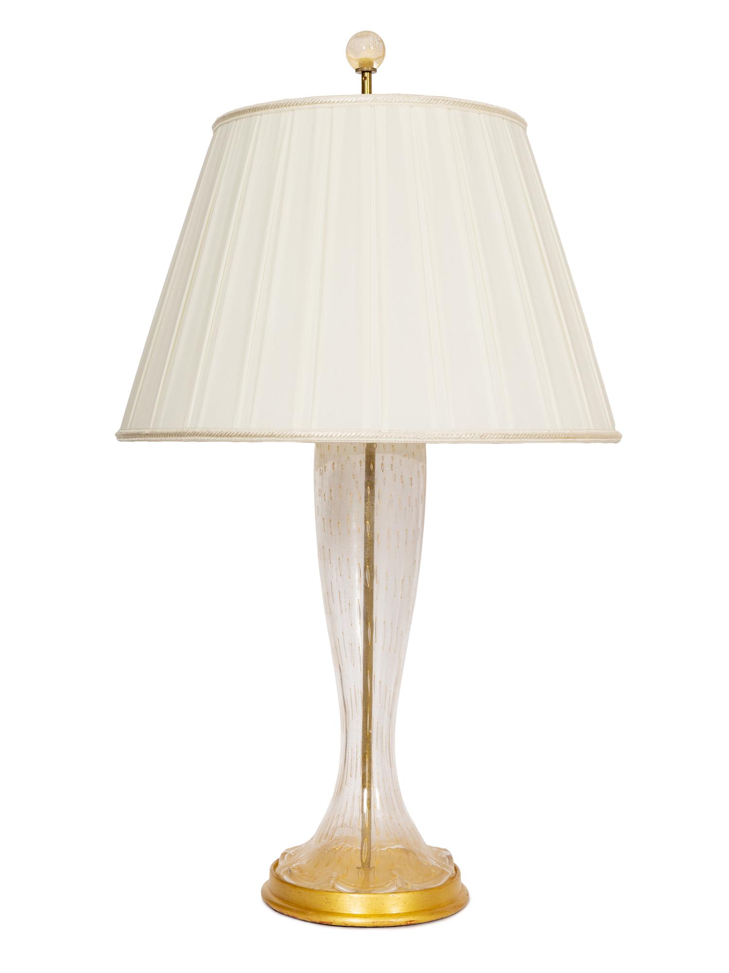 A Murano Glass Table Lamp
