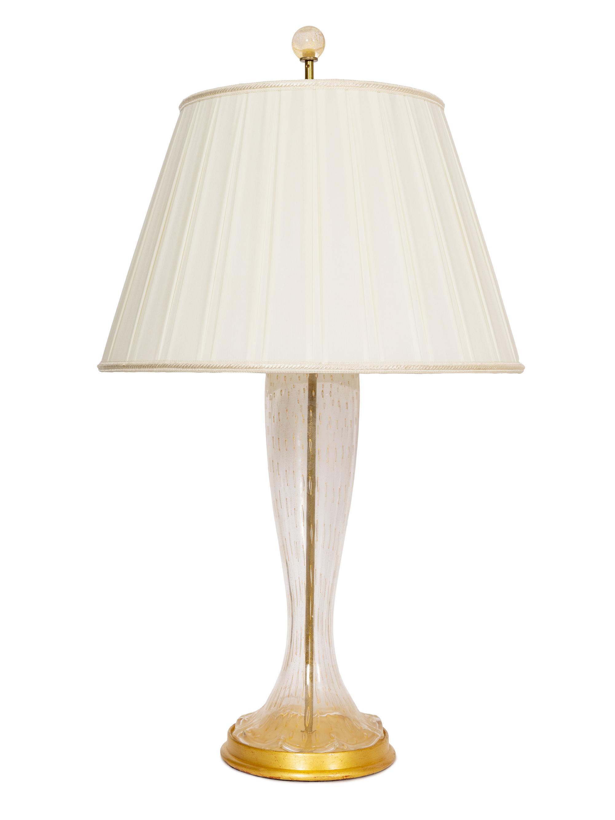 A Murano Glass Table Lamp