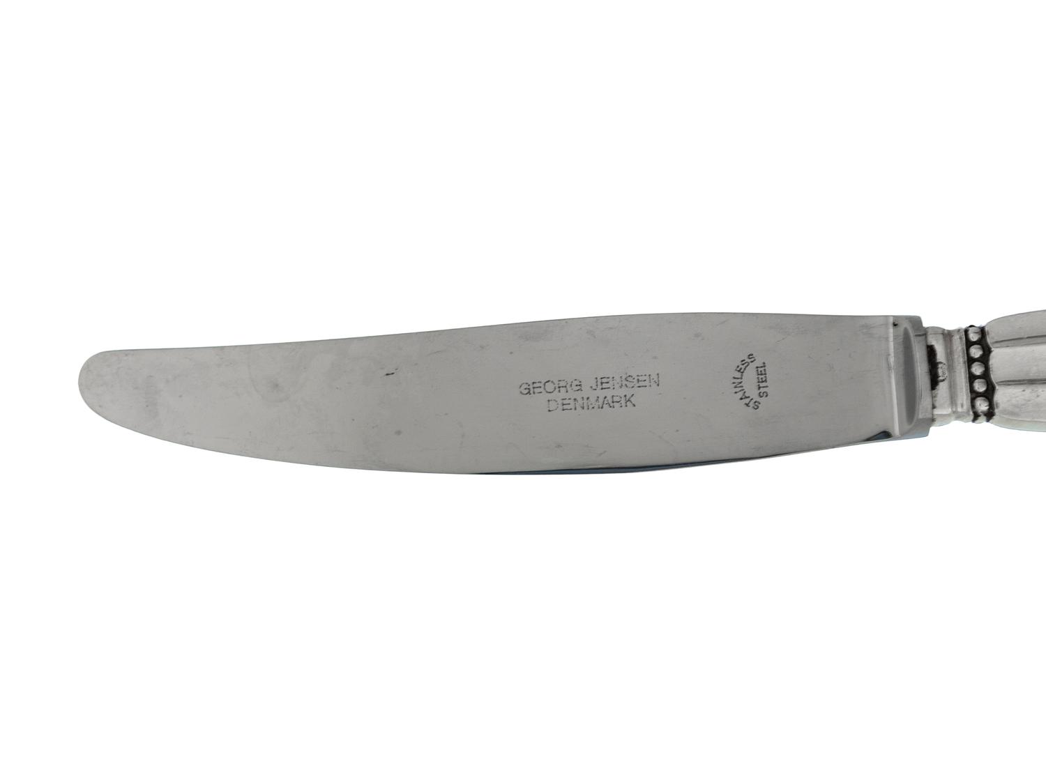 A Georg Jensen Silver Flatware Service