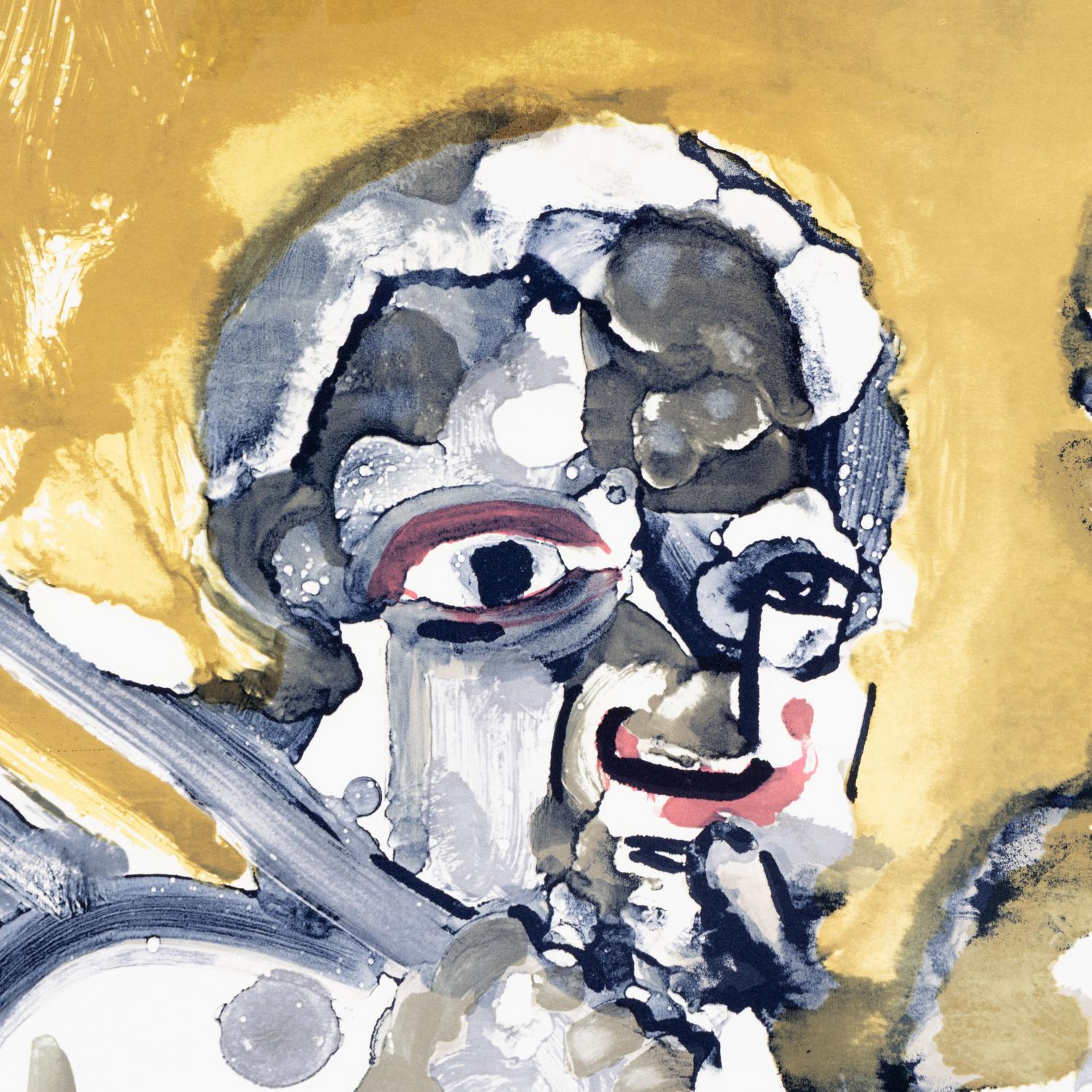 Romare Bearden (American, 1911-1988) — Brass Section (from Jazz) , 1979