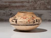 Polychrome Pottery Bowl