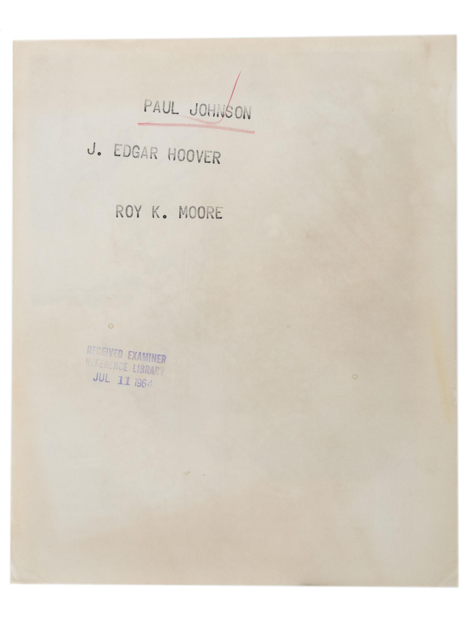 [CIVIL RIGHTS - MISSISSIPPI].