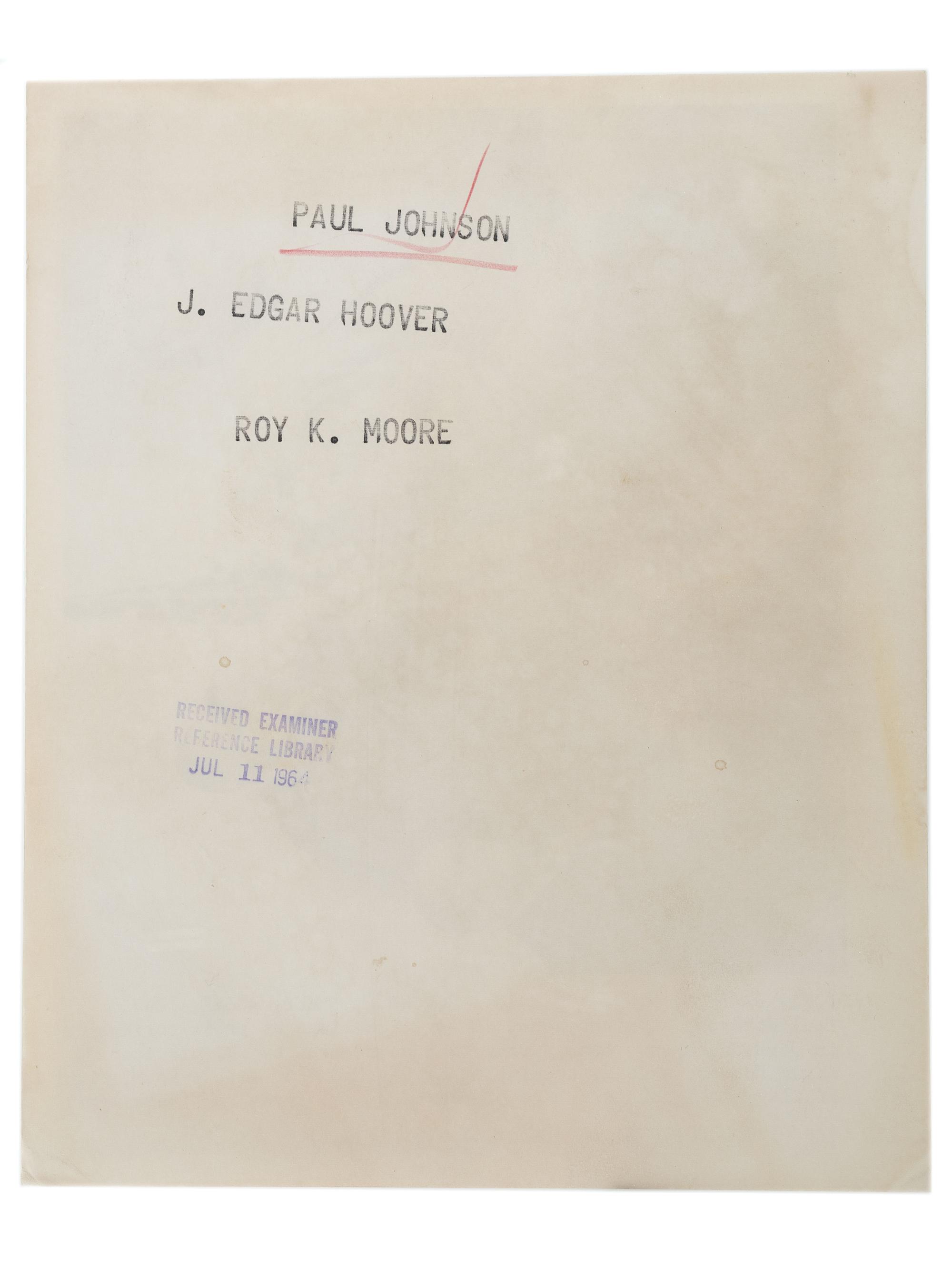 [CIVIL RIGHTS - MISSISSIPPI].