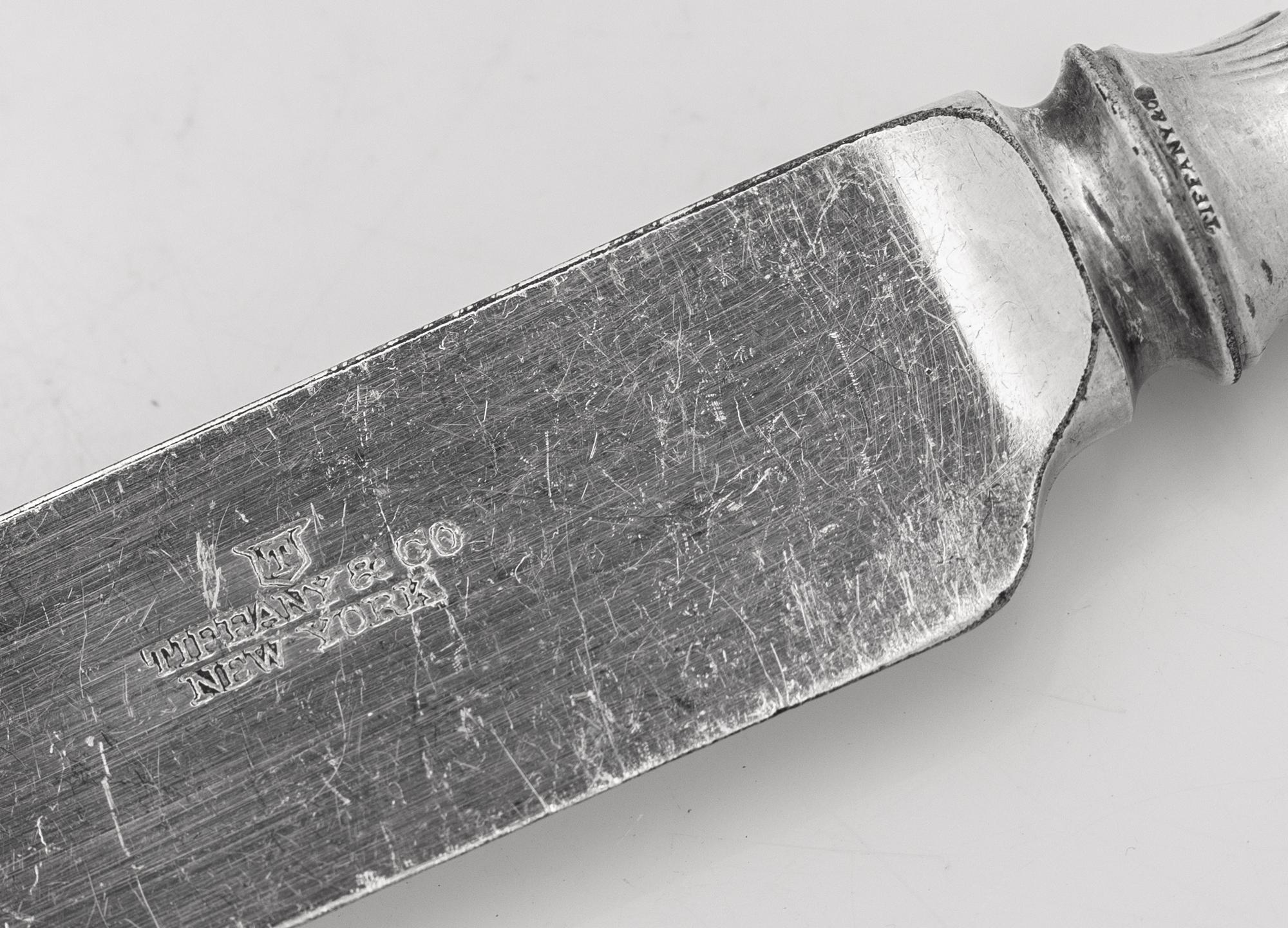 A Tiffany and Co. Florentine Silver Flatware Service