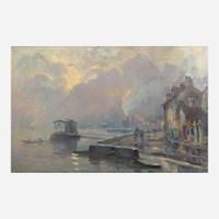 Robert Antoine Pinchon (French, 1886-1943) La Seine à Croisset