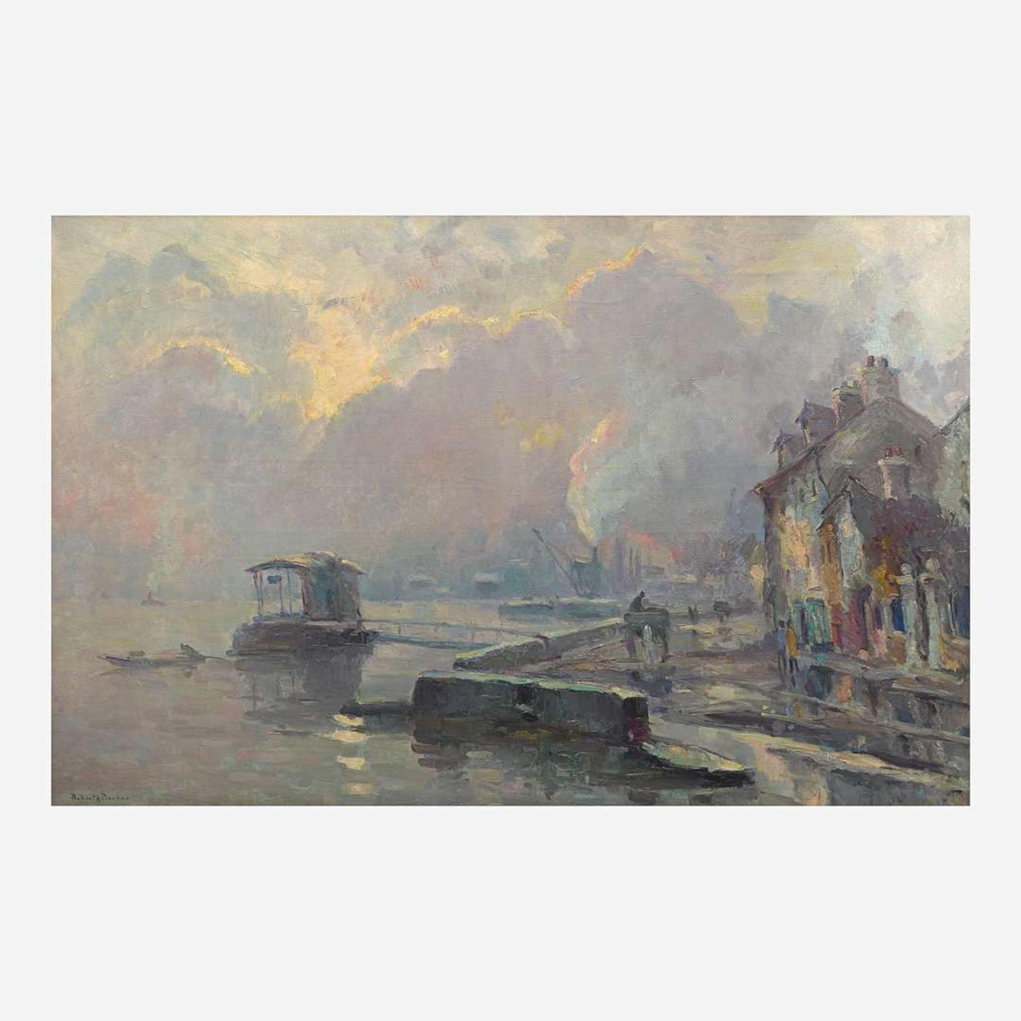 Robert Antoine Pinchon (French, 1886-1943) La Seine à Croisset