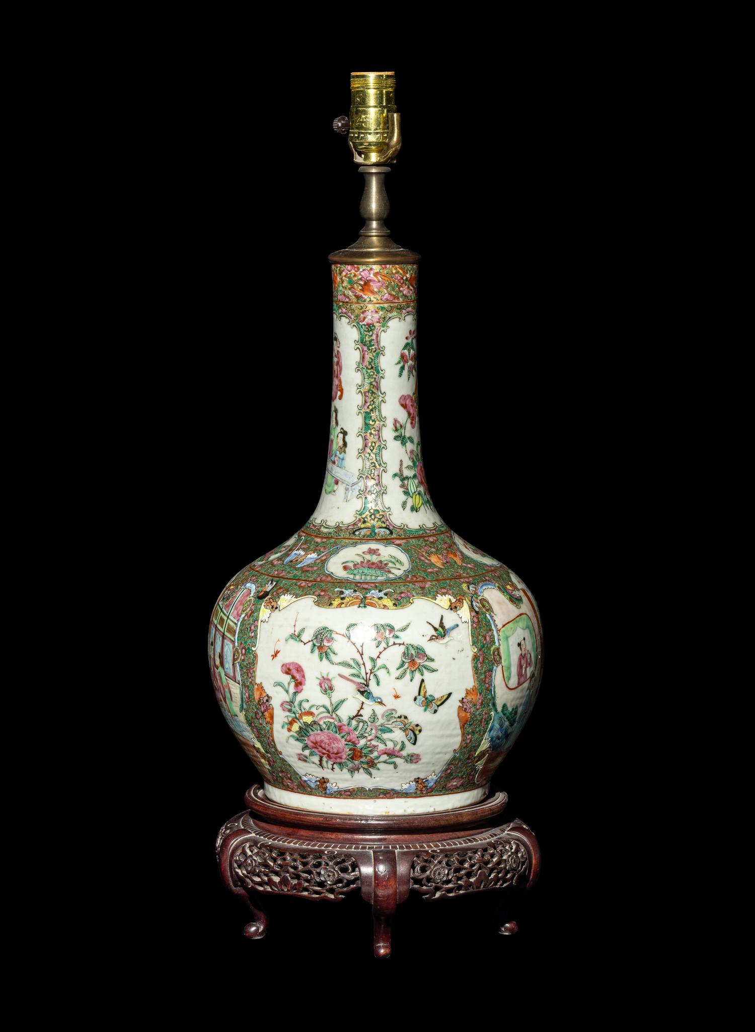 Two Chinese Famille Rose Porcelain Wares