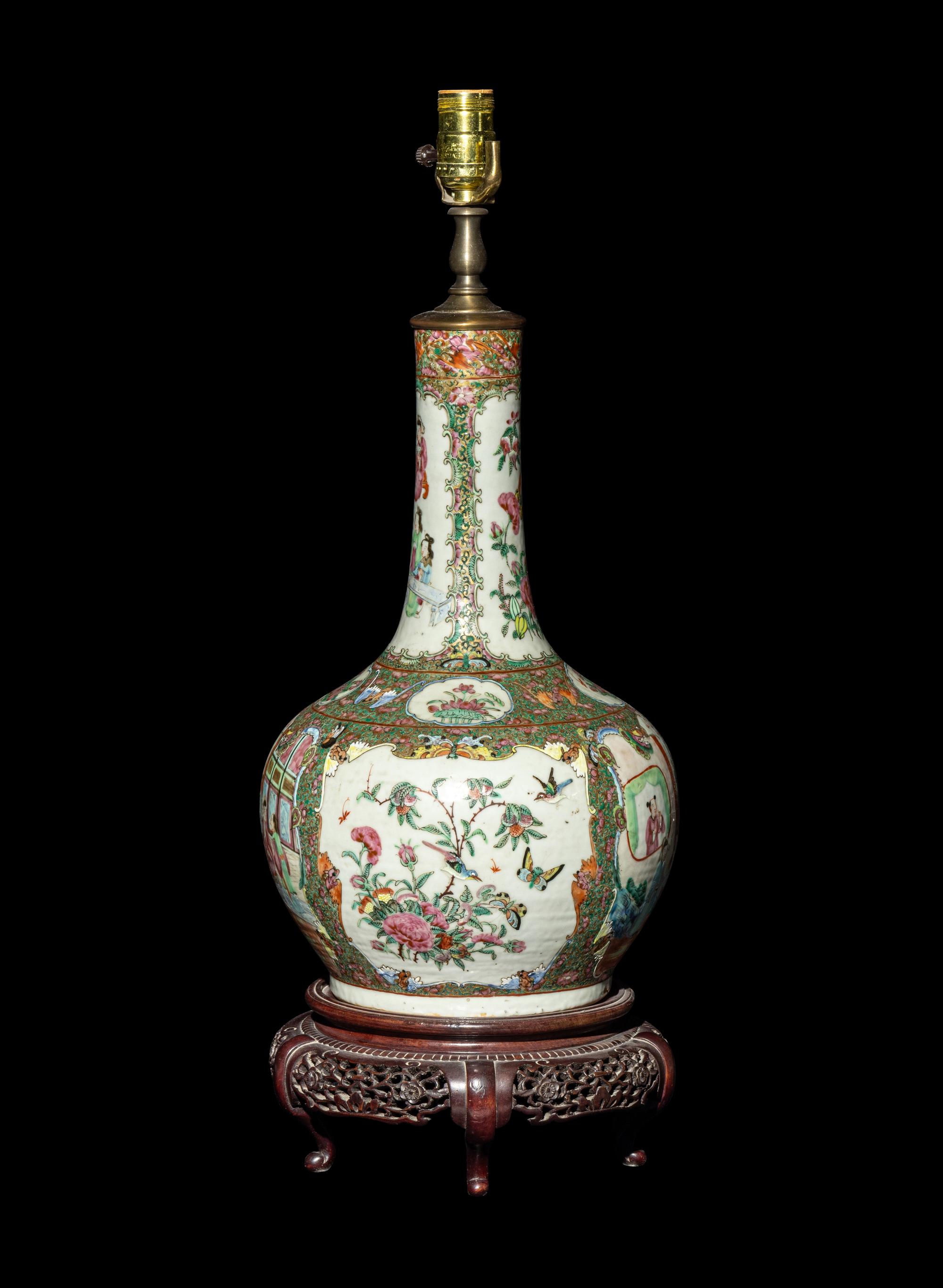 Two Chinese Famille Rose Porcelain Wares