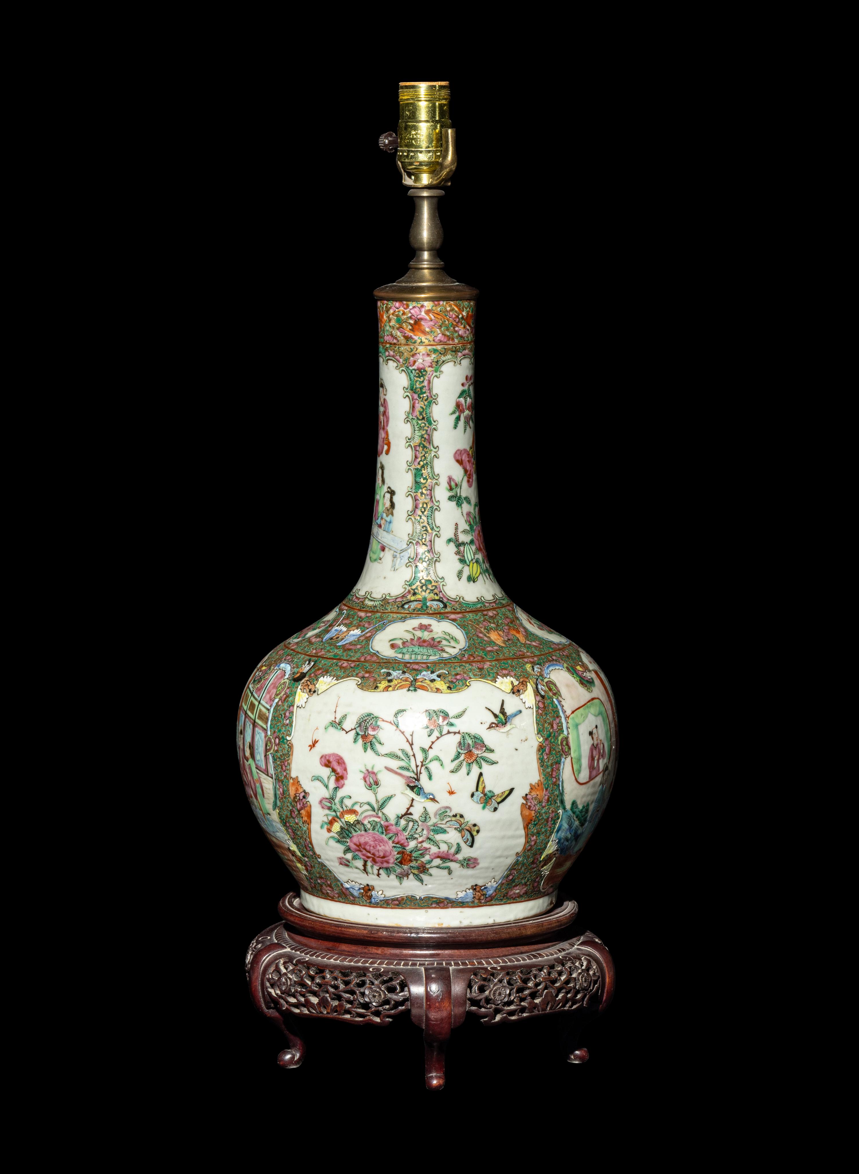 Two Chinese Famille Rose Porcelain Wares
