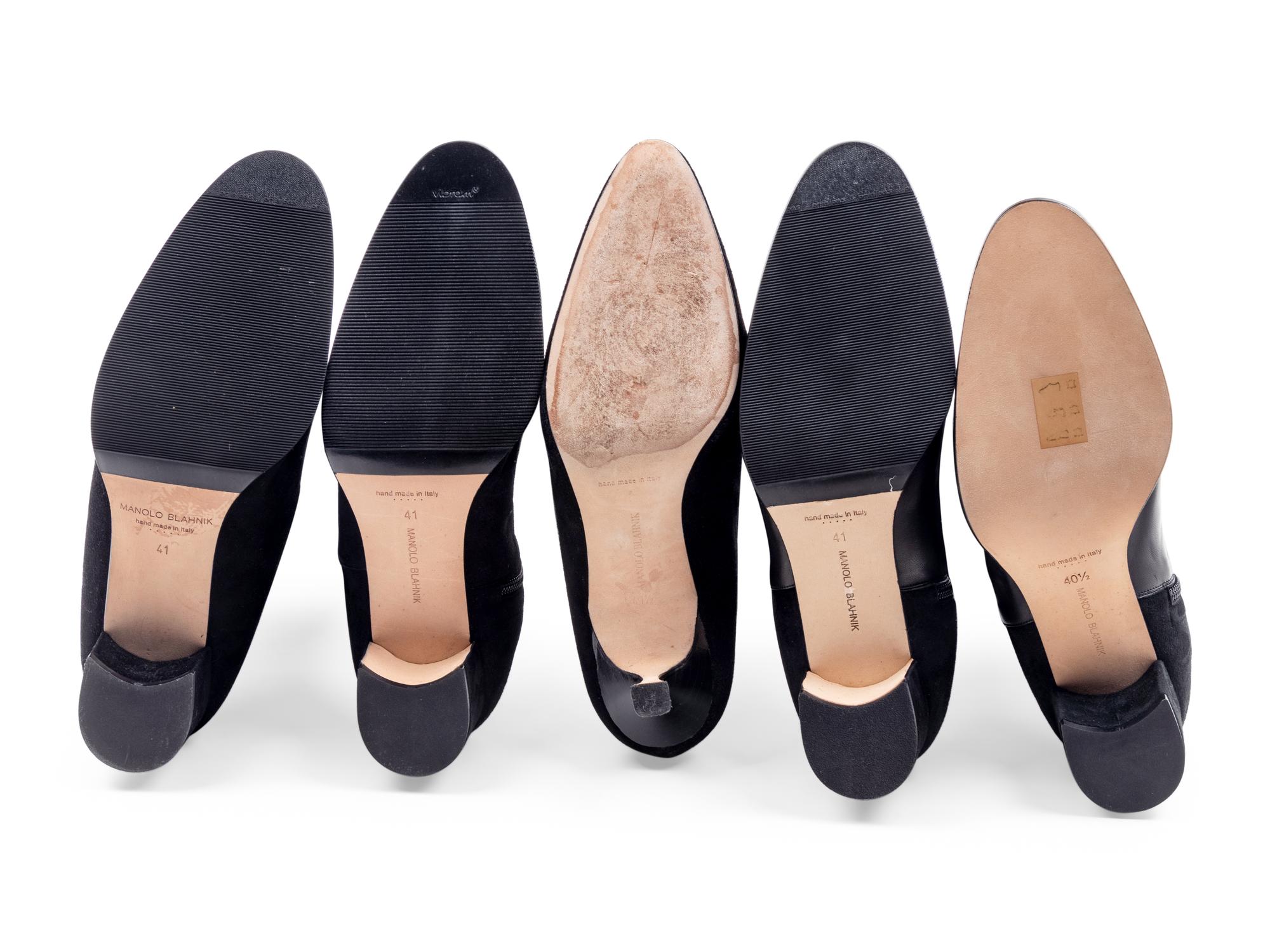 Nine Pairs of Manolo Blahnik Boots