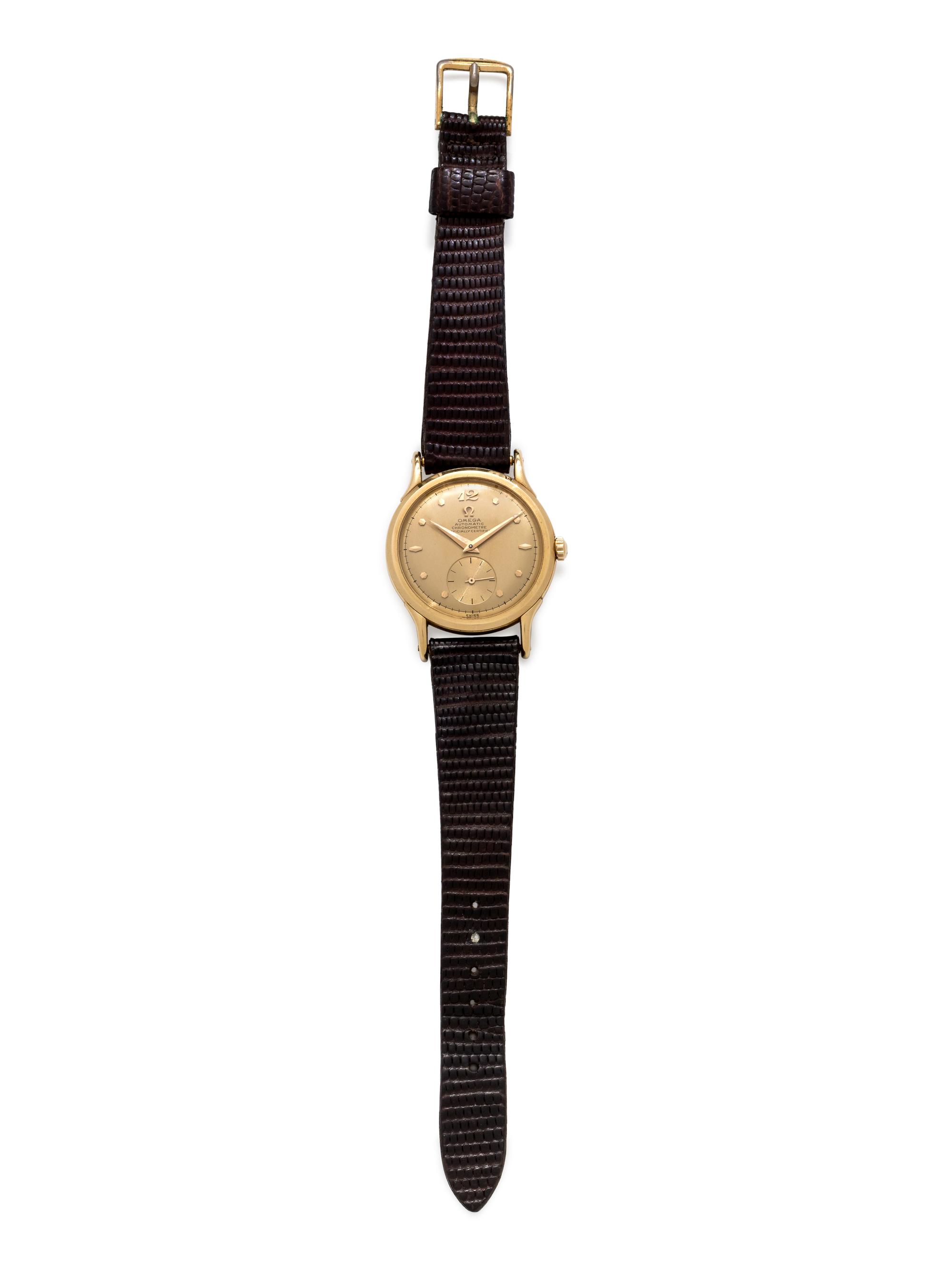 Omega, 18K Yellow Gold Ref. 2499 Wristwatch