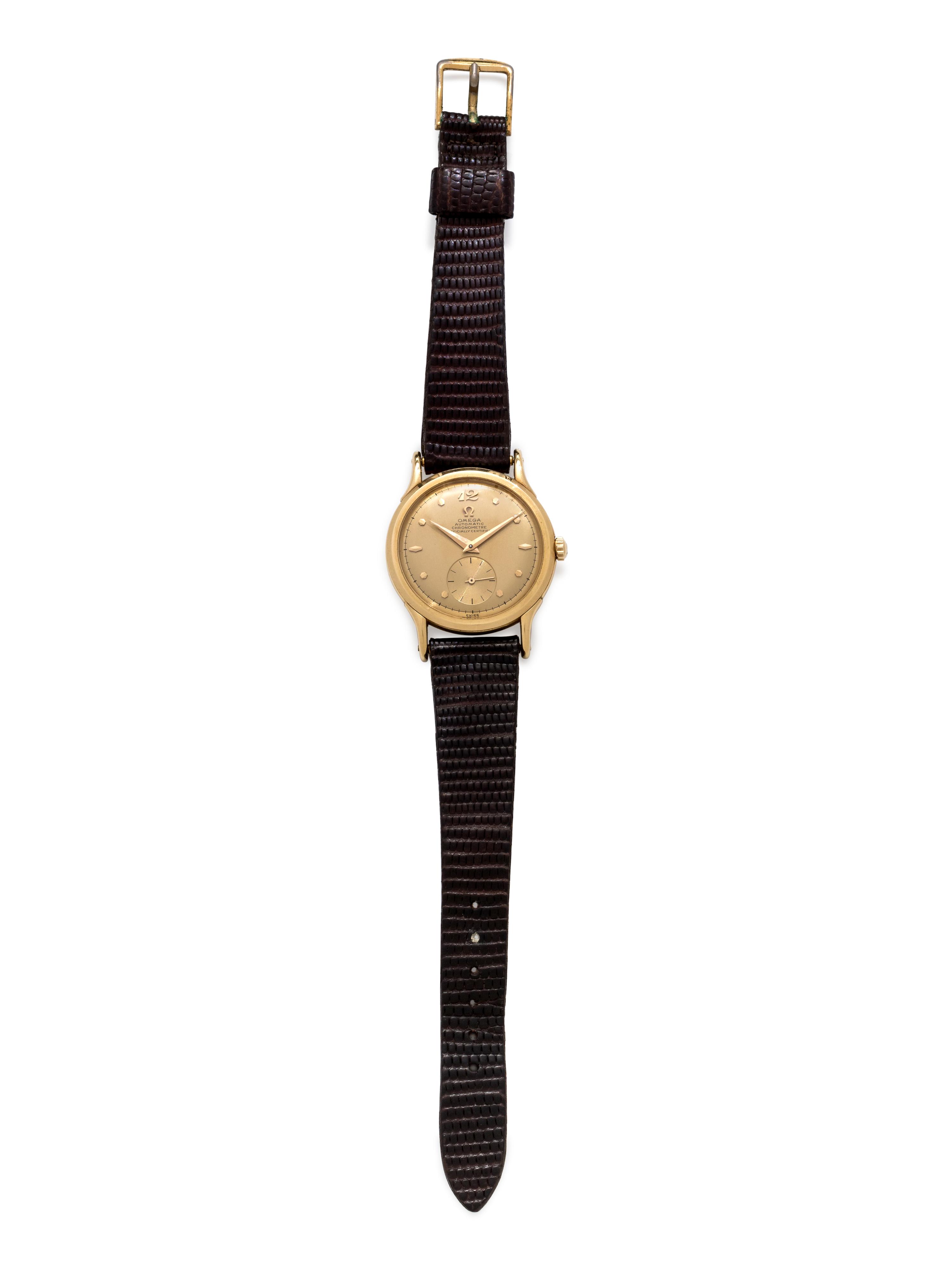 Omega, 18K Yellow Gold Ref. 2499 Wristwatch