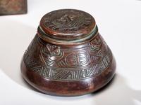 Indian Eight-Piece Desk Set