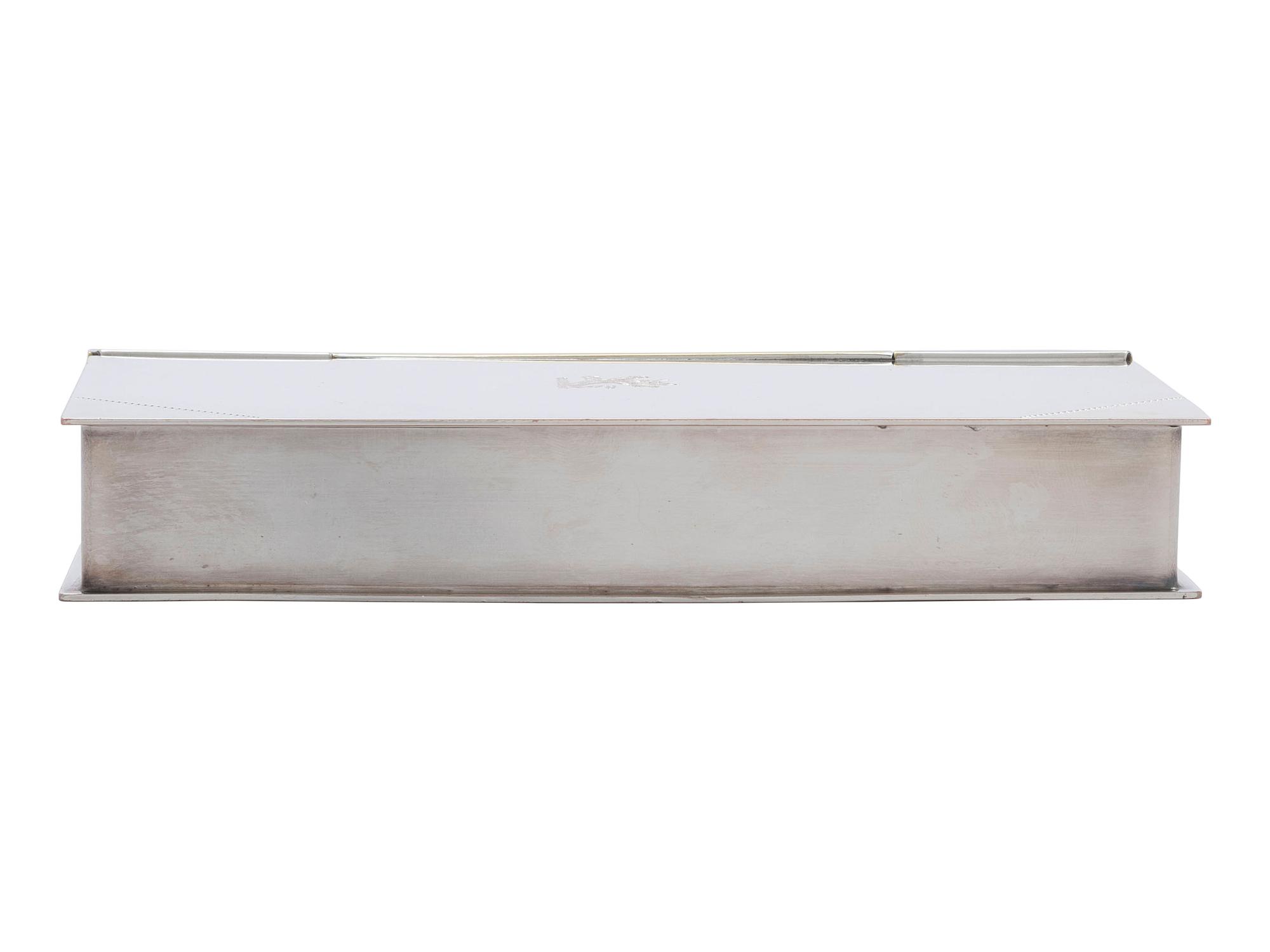 A Silverplate Cigarette Case