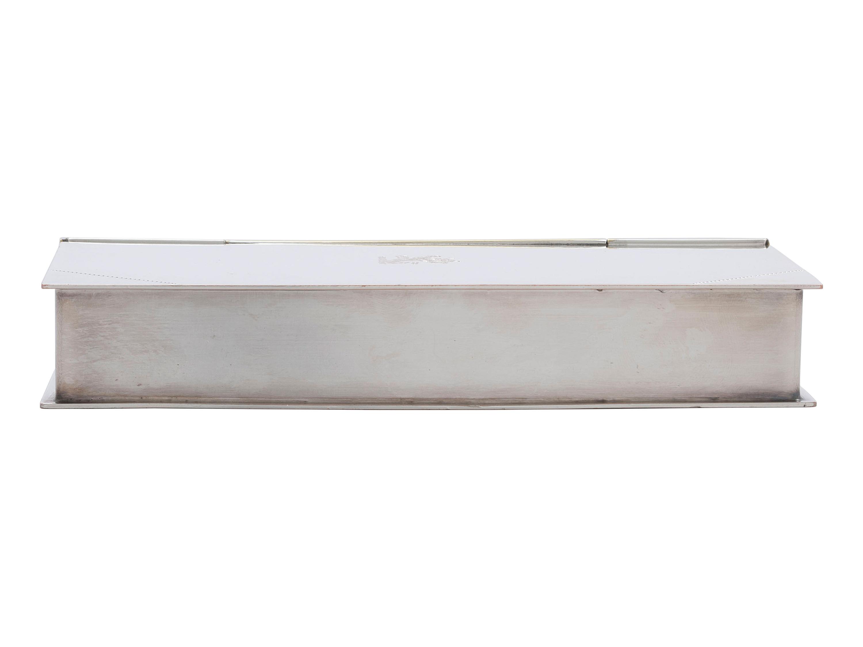 A Silverplate Cigarette Case