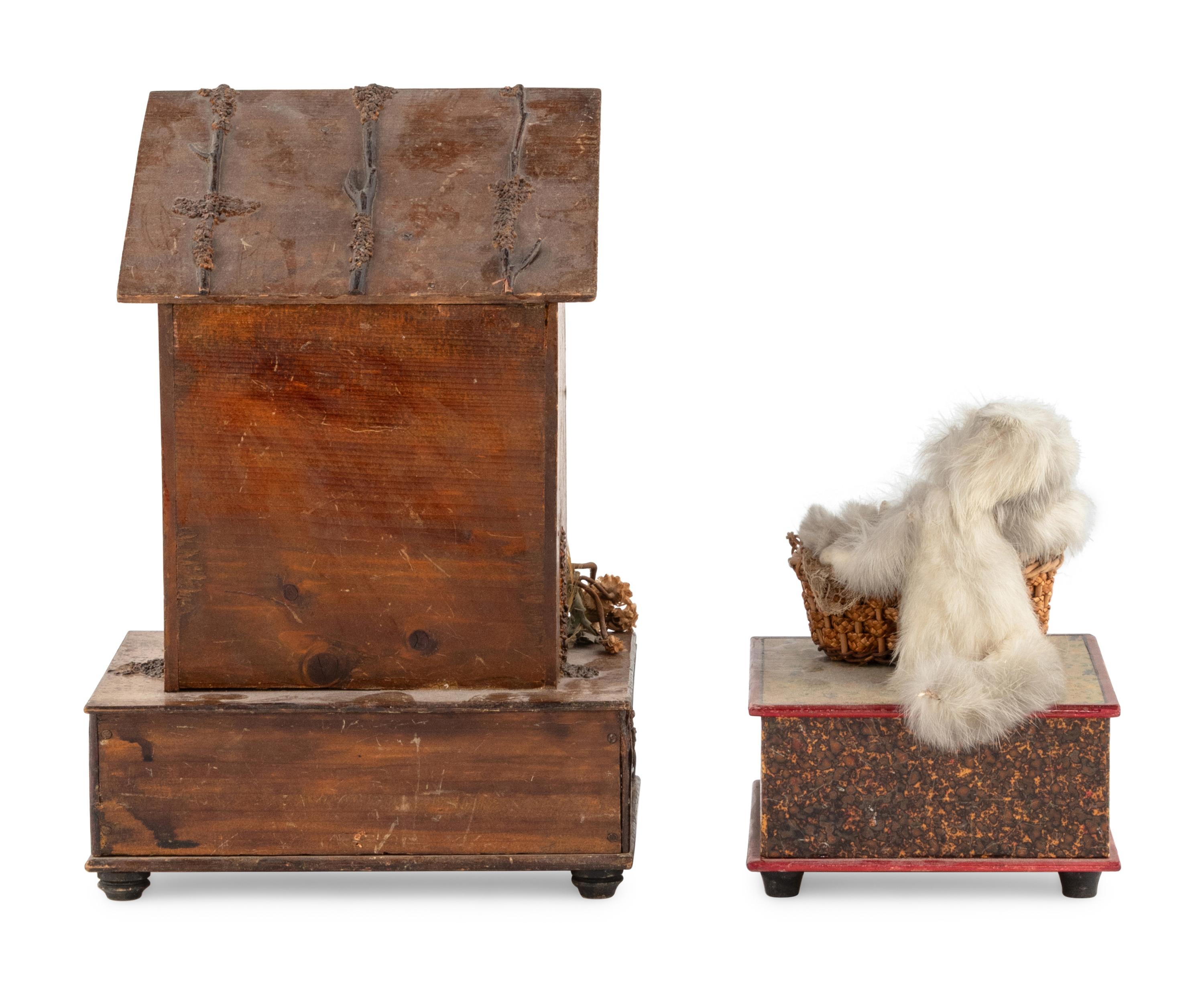 Two Manivelle Automata of Cats