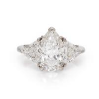 Tiffany & Co., Diamond and Platinum Ring