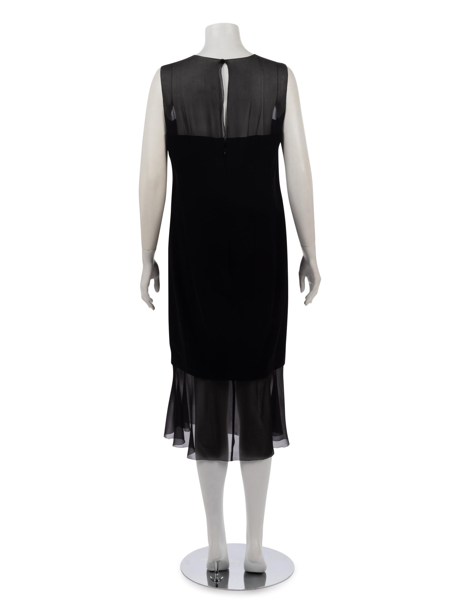 Chanel Crepe Evening Dress, Fall 1997
