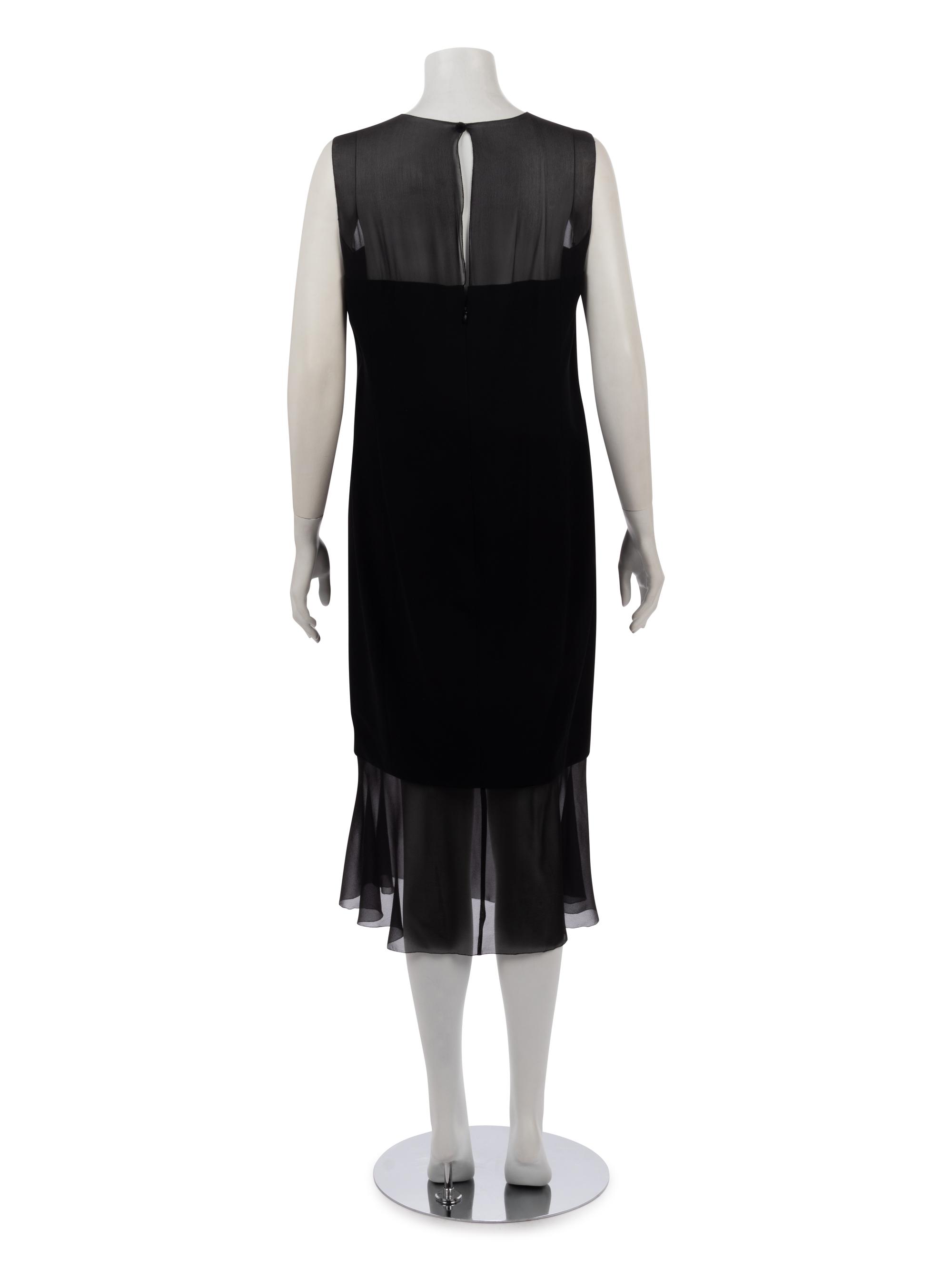 Chanel Crepe Evening Dress, Fall 1997