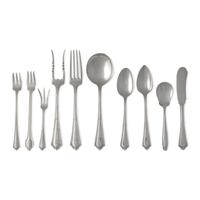 A Partial Set of Sterling Silver Flatware in the "Plymouth" Pattern