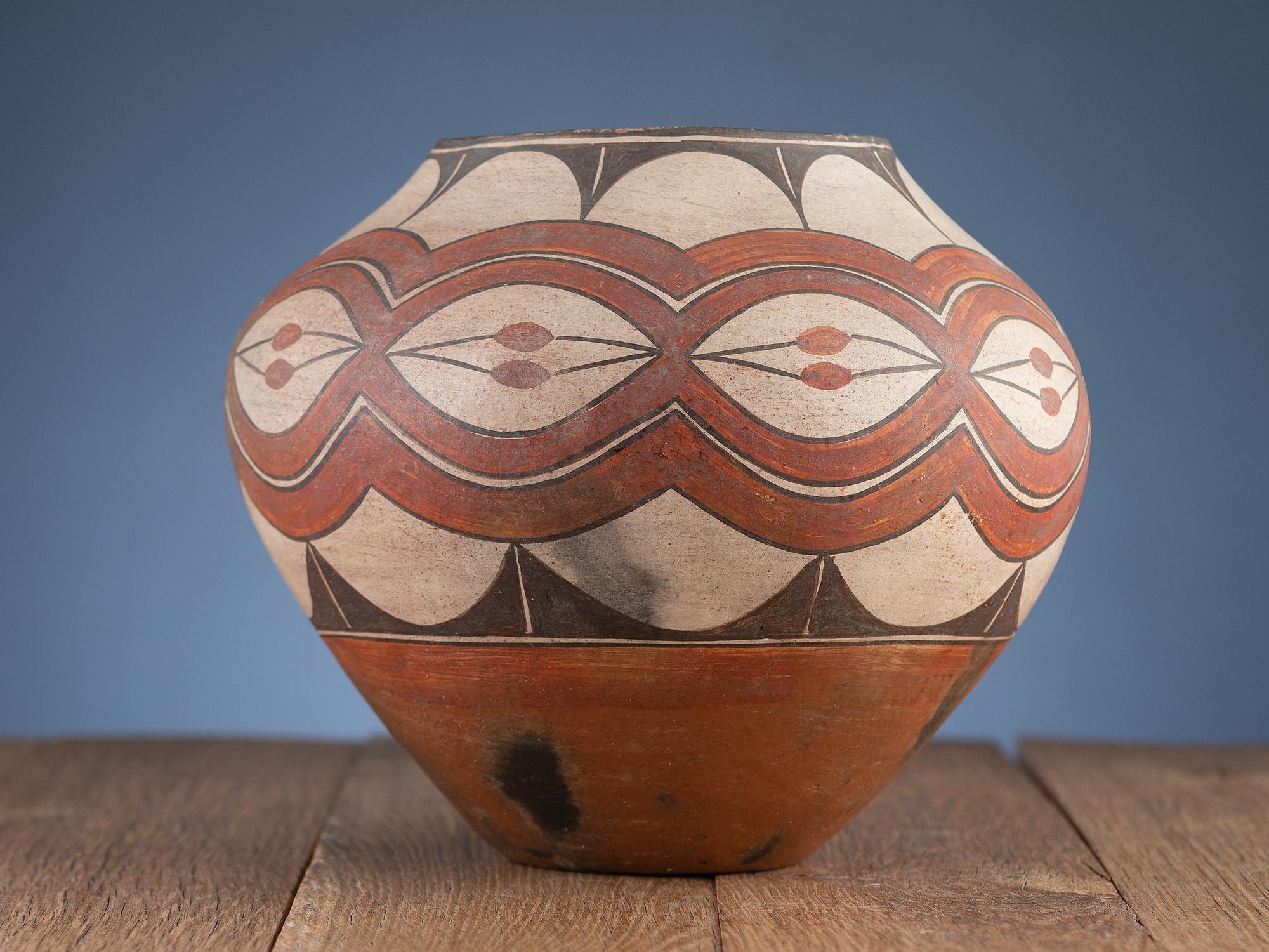 Zia Polychrome Pottery Jar
