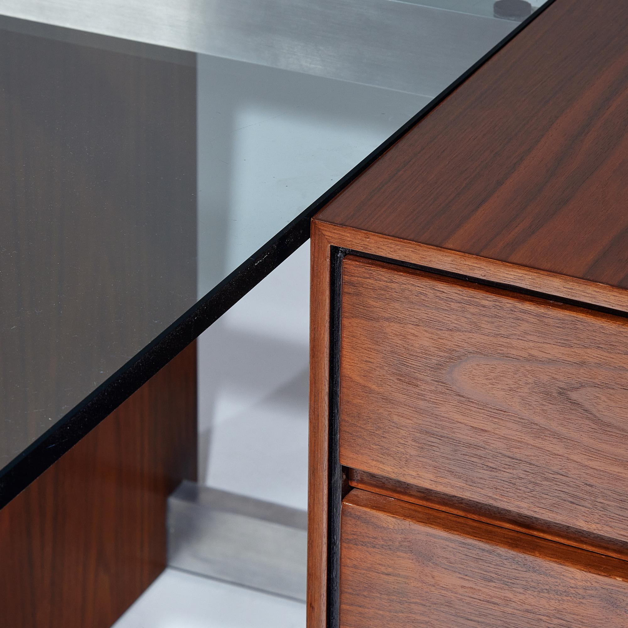 Cantilevered partner's desk, 6990 series USA, c. 1970
