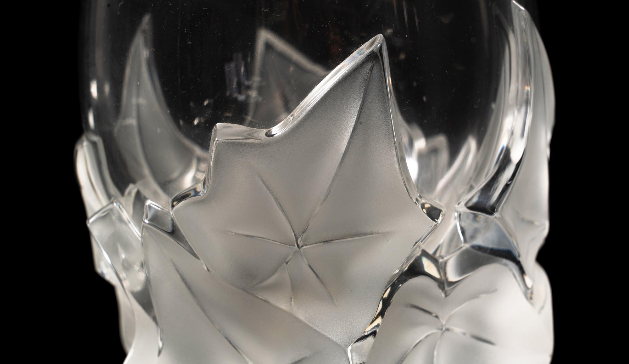 A Lalique Hedera Vase
