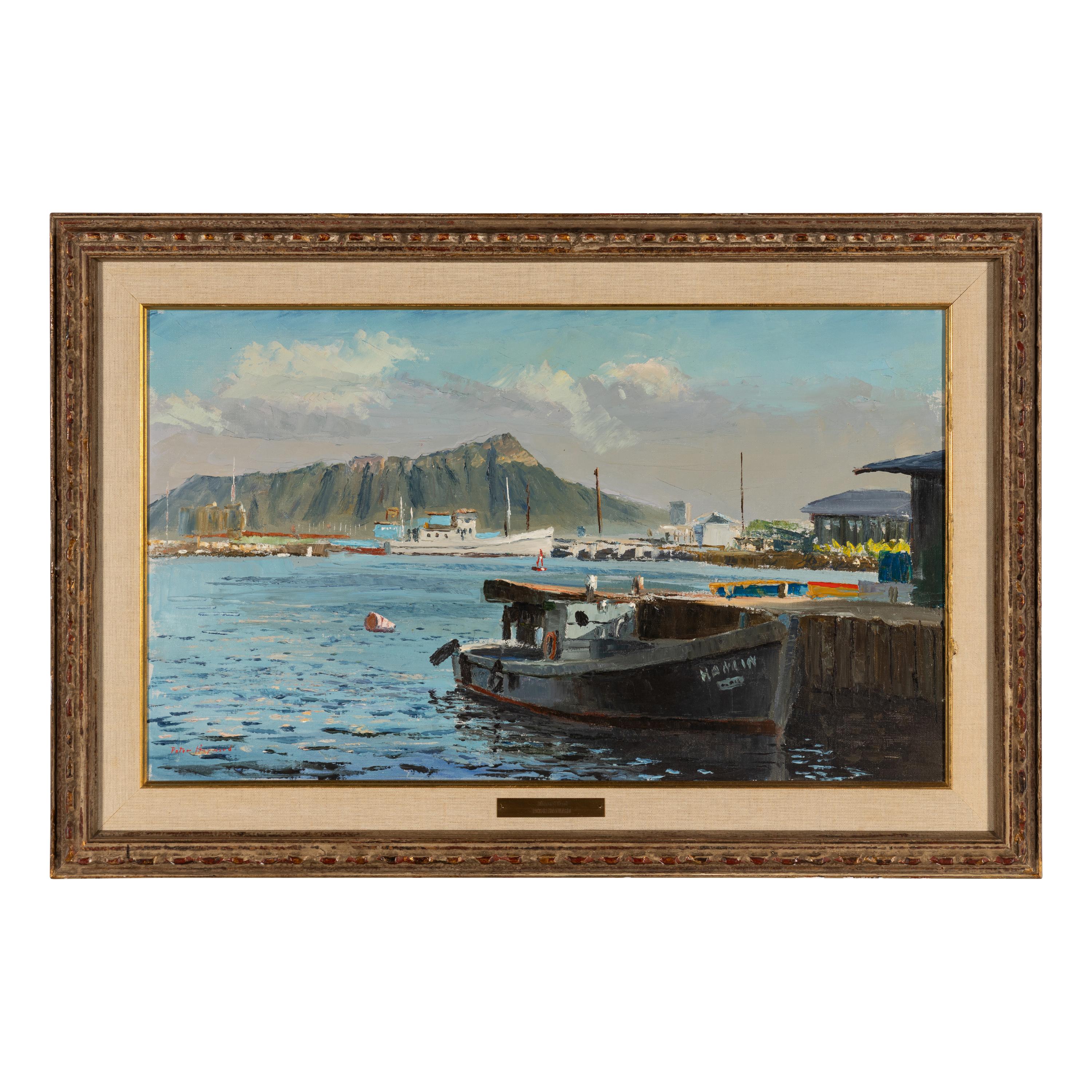 Peter Hayward (American, 1905–1993) — Diamond Head from Fisherman's Wharf