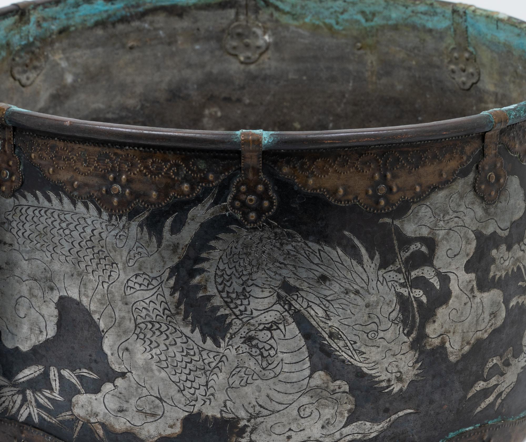 Two Chinese Metal Vessels