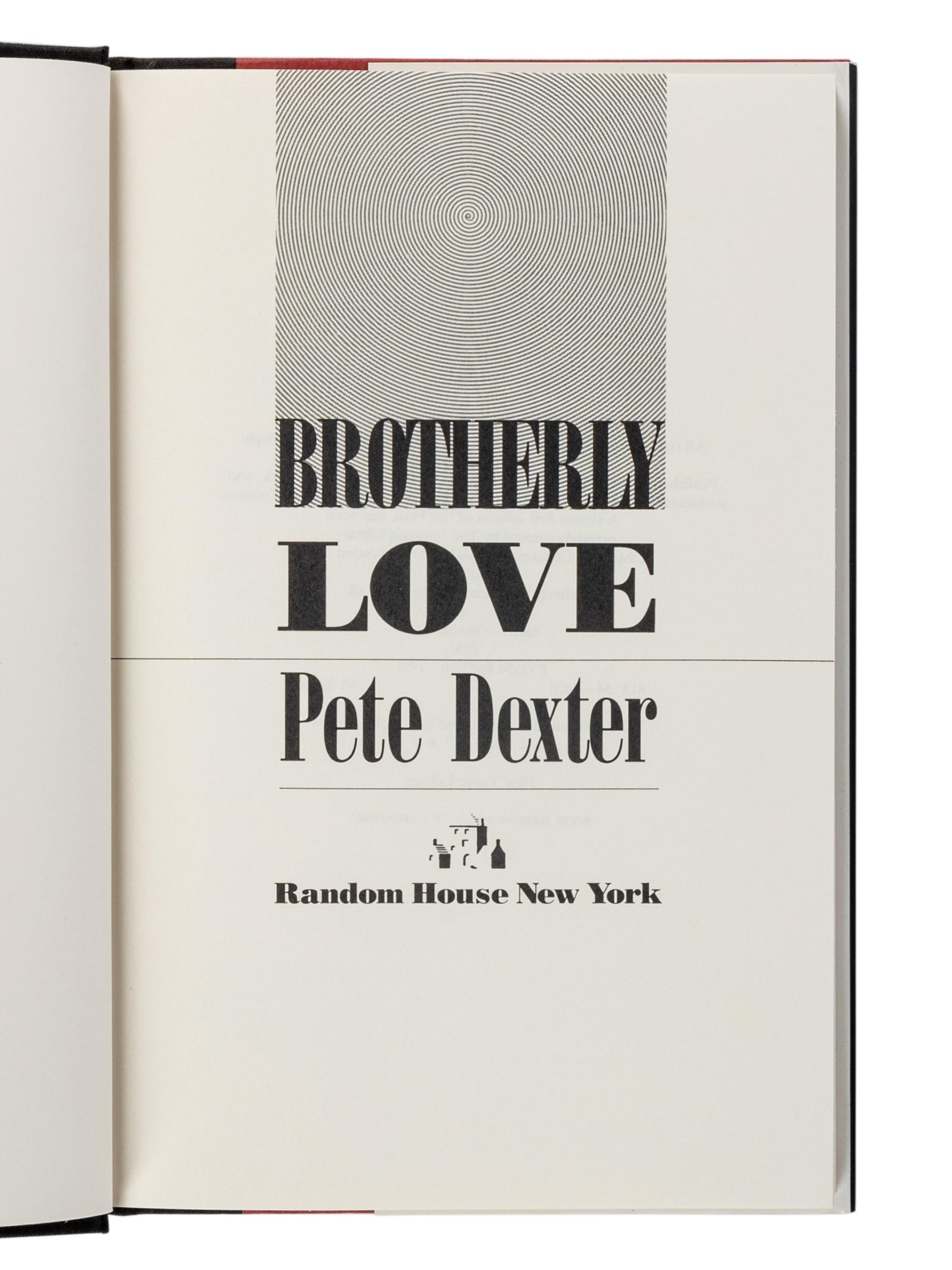 DEXTER, Pete (b. 1943). A group of 4 SIGNED FIRST EDITIONS, comprising: