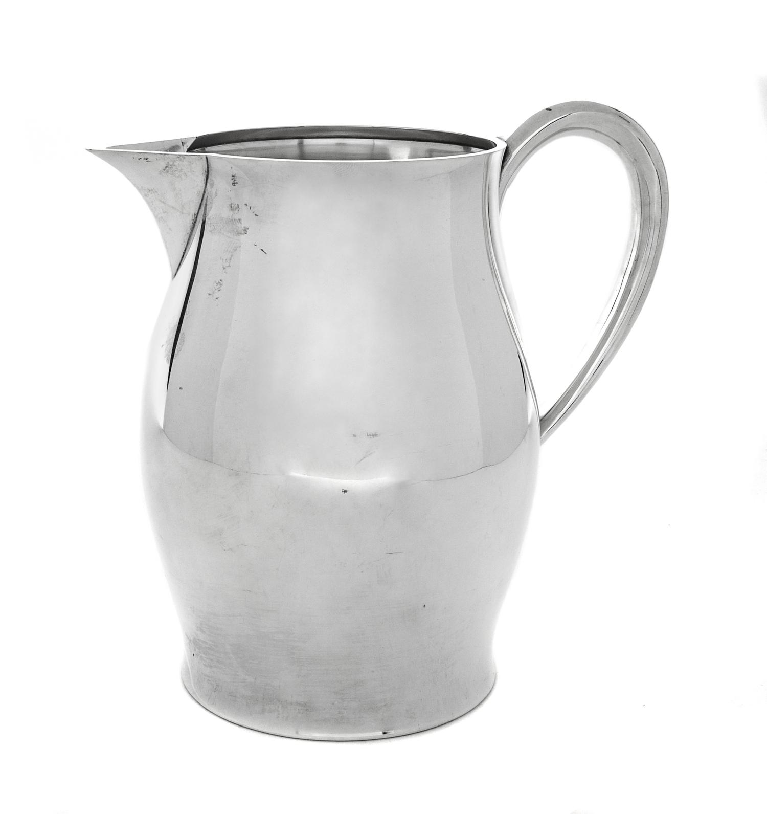 An American Silver Pitcher, Tuttle Silversmiths, Boston, MA, 1953,