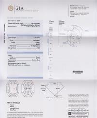 A 1.70 Carat Radiant Cut Light Blue Diamond,