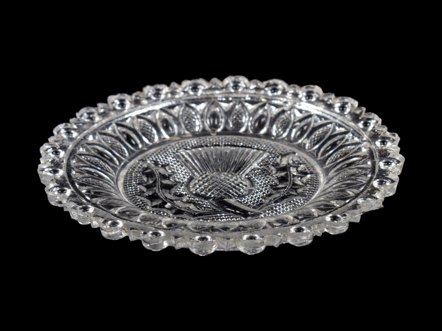 An American Pressed Glass Plate