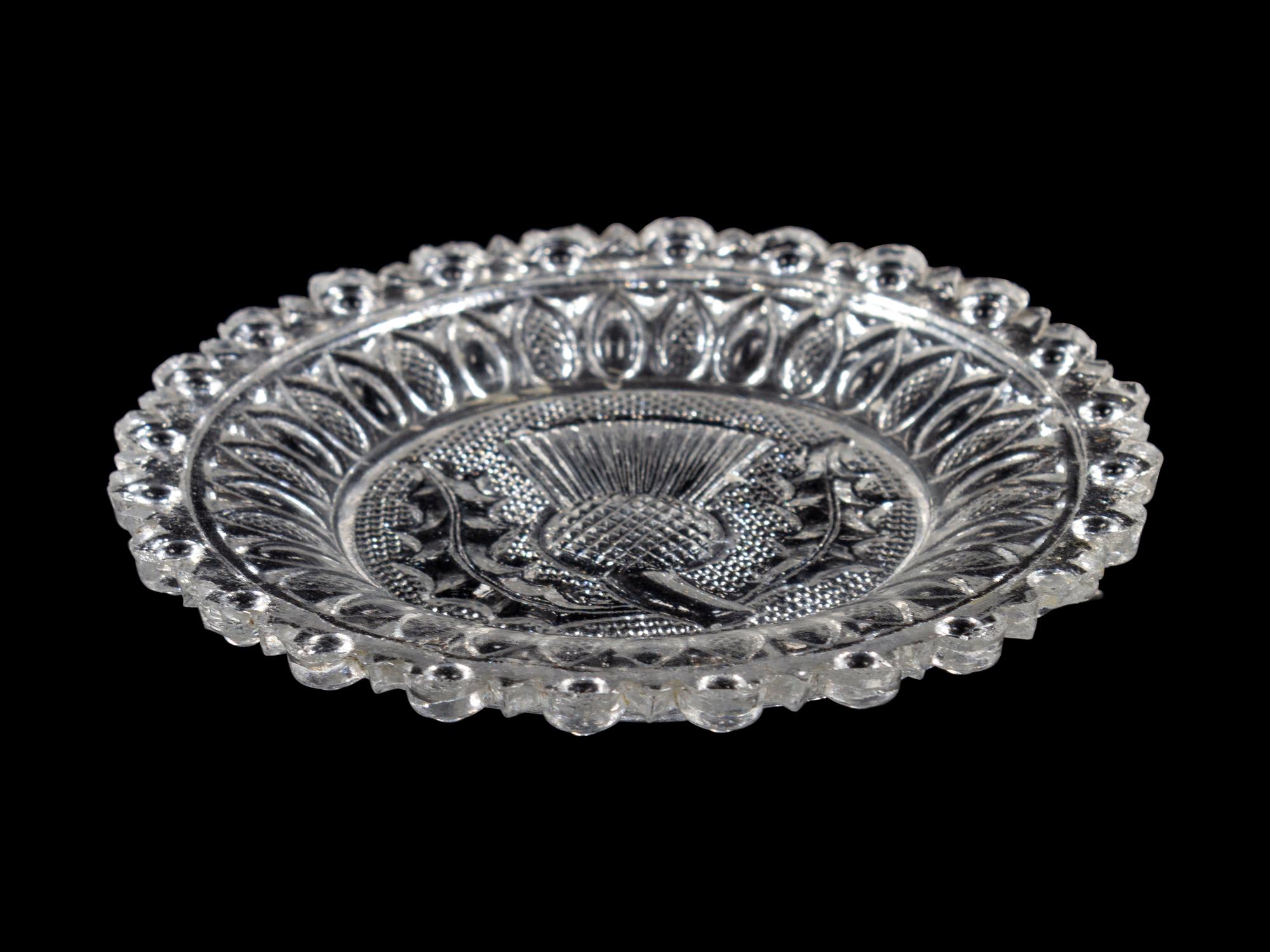 An American Pressed Glass Plate
