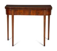 A George III Mahogany Flip Top Card Table