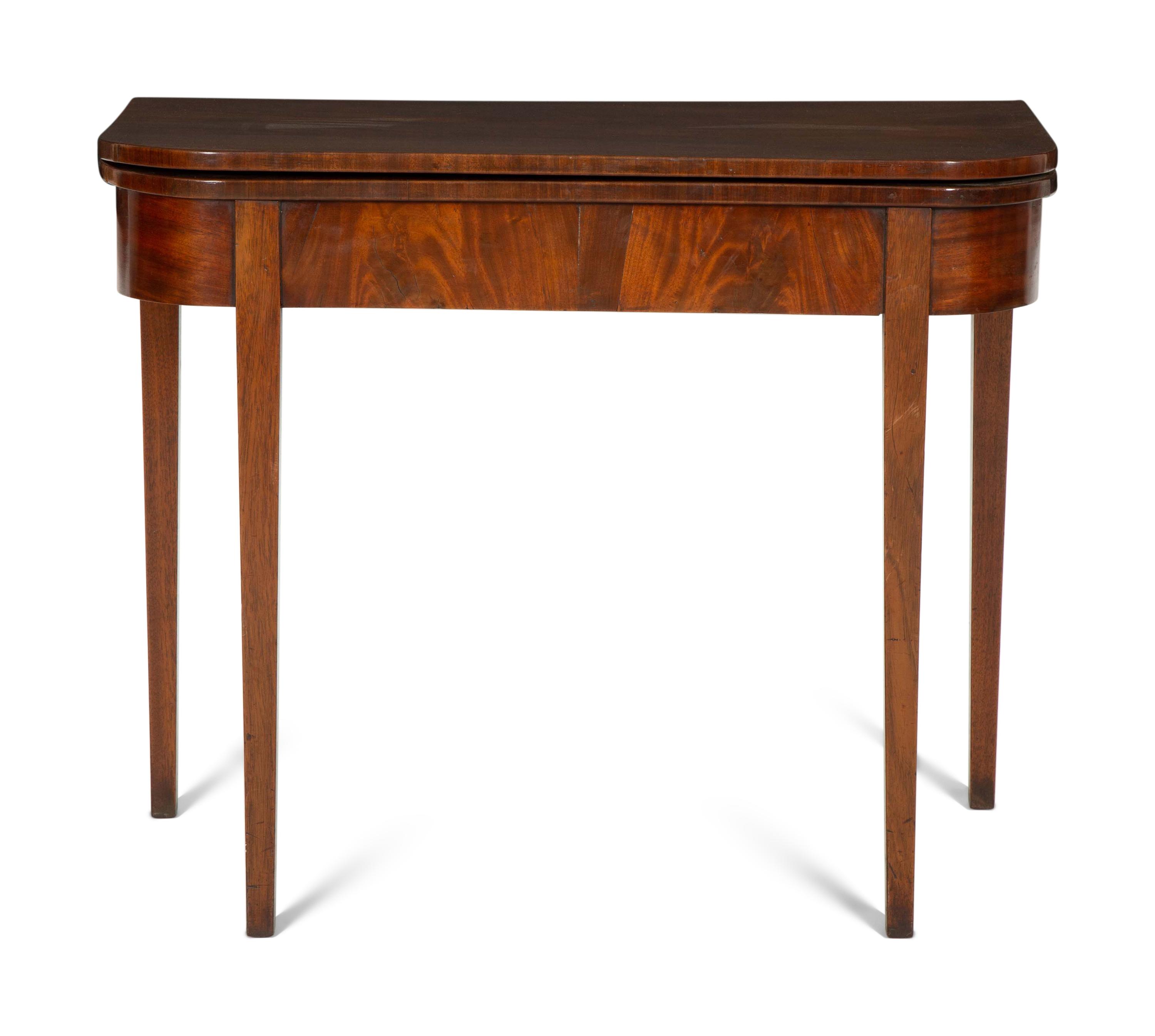 A George III Mahogany Flip Top Card Table