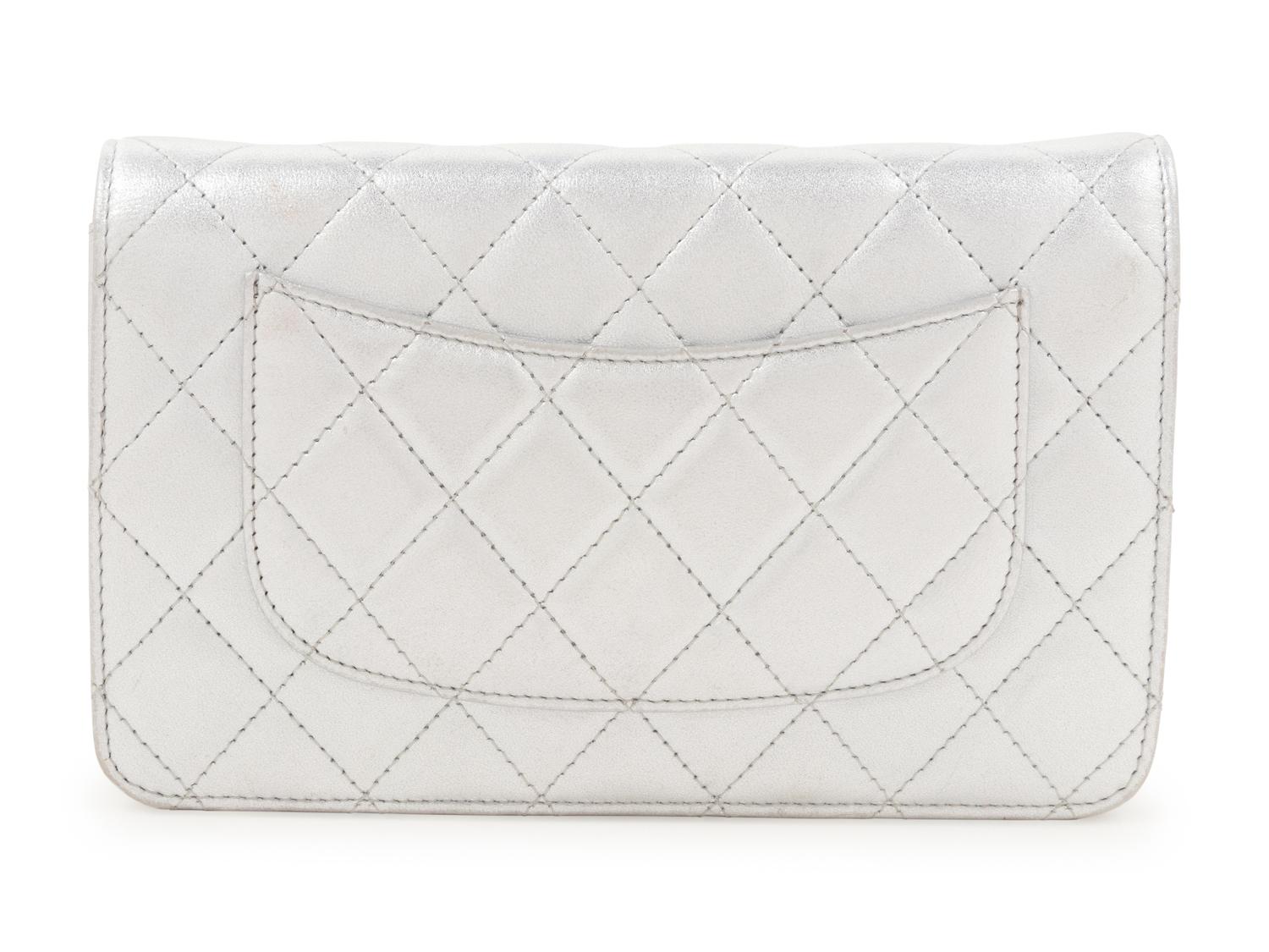 Chanel Quilted Leather Wallet Bag, 2008-2009